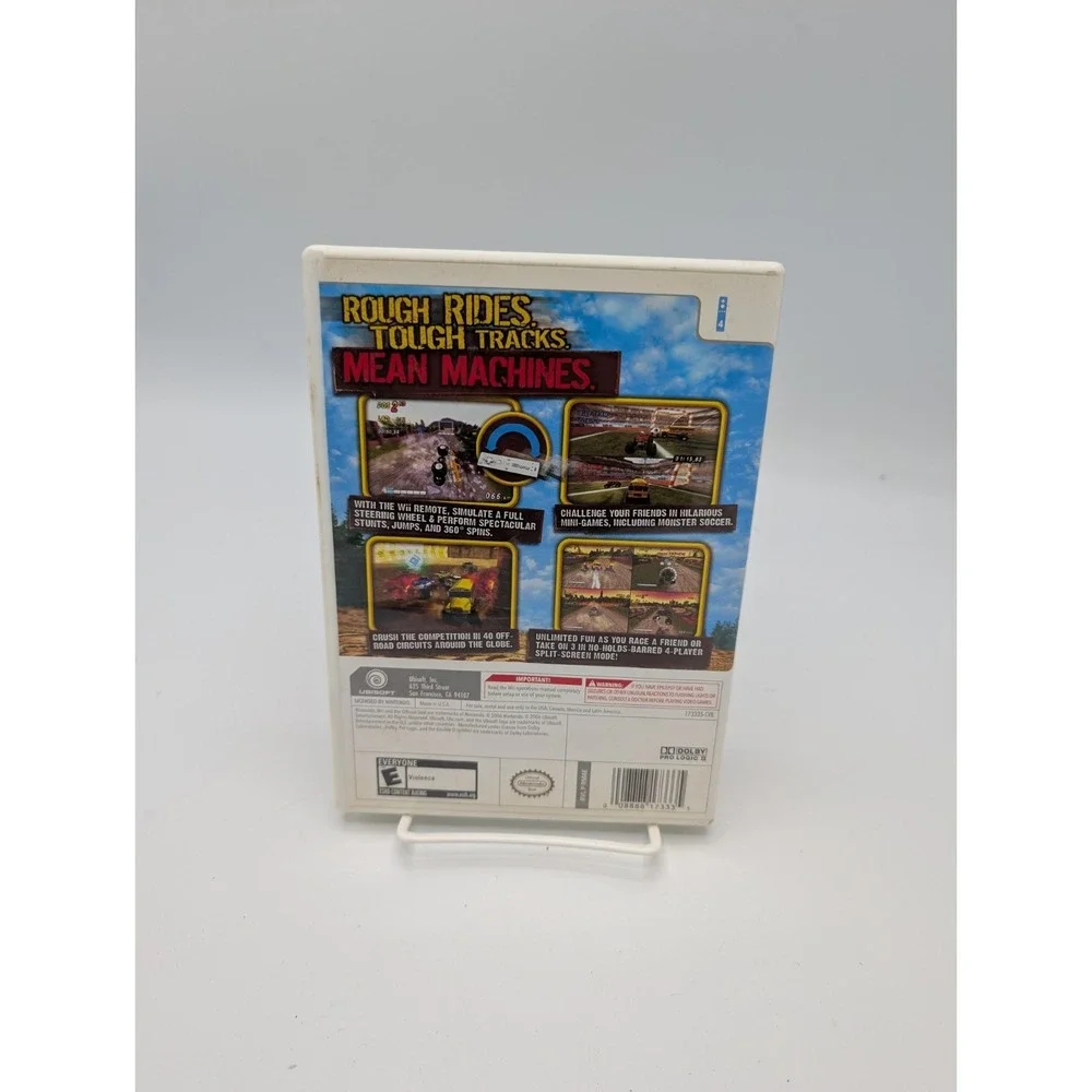 Monster 4X4: World Circuit Complete  (Nintendo Wii, 2006) VG Shape‎ & Tested